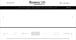 Desktop Screenshot of kramerjewelers.com